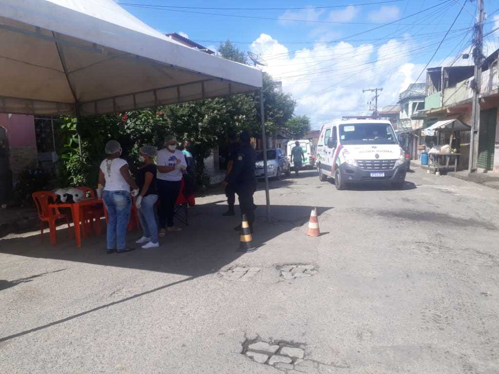 Camacã: Prefeitura reforça barreiras em entradas da cidade

